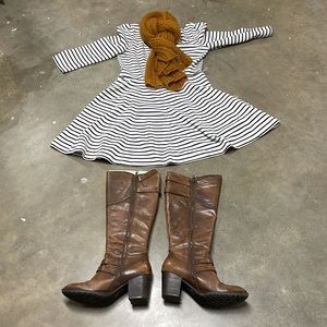 Black and white dress.  Size 10.  Ark and Co.